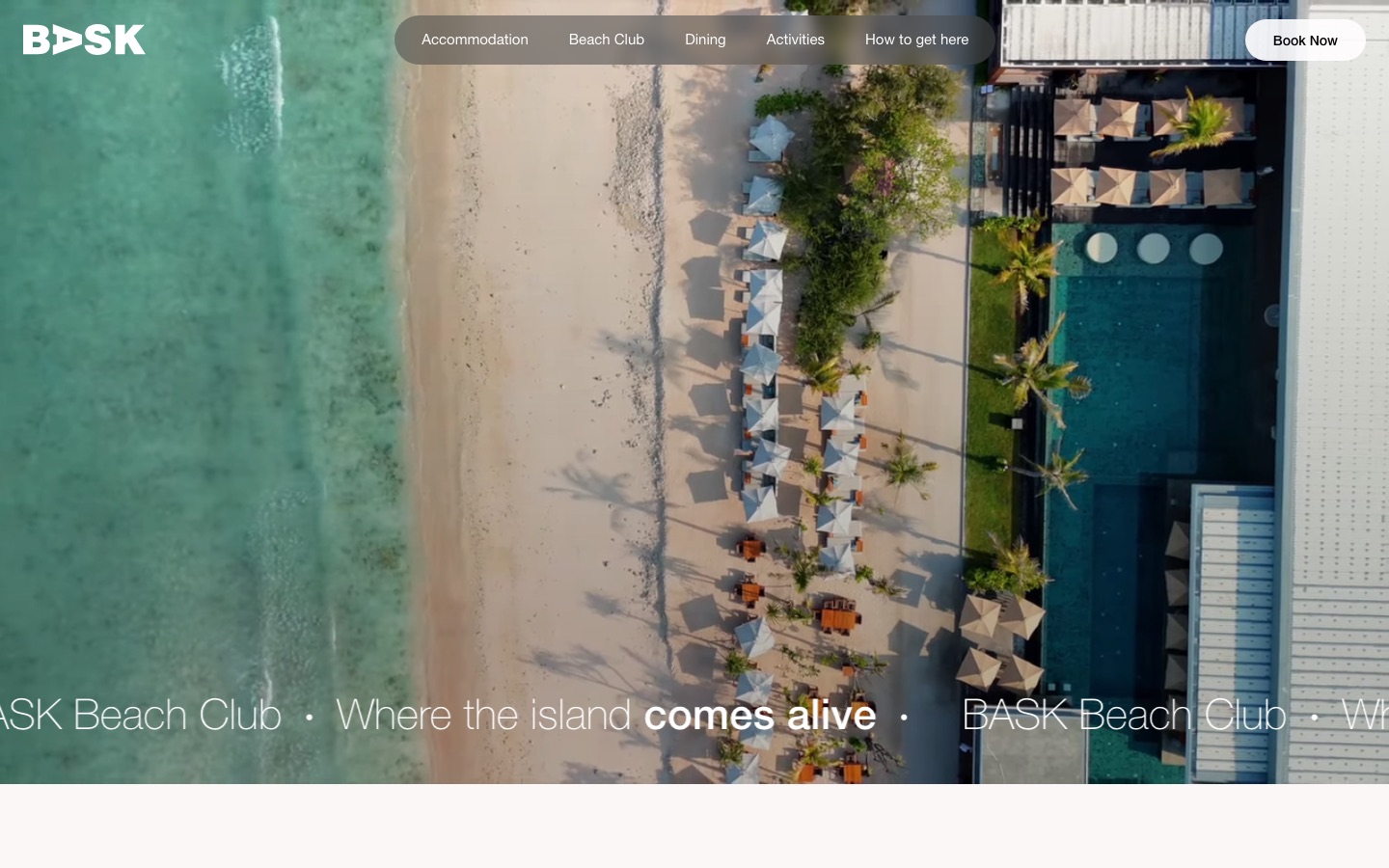 BASK Gili Meno hero image