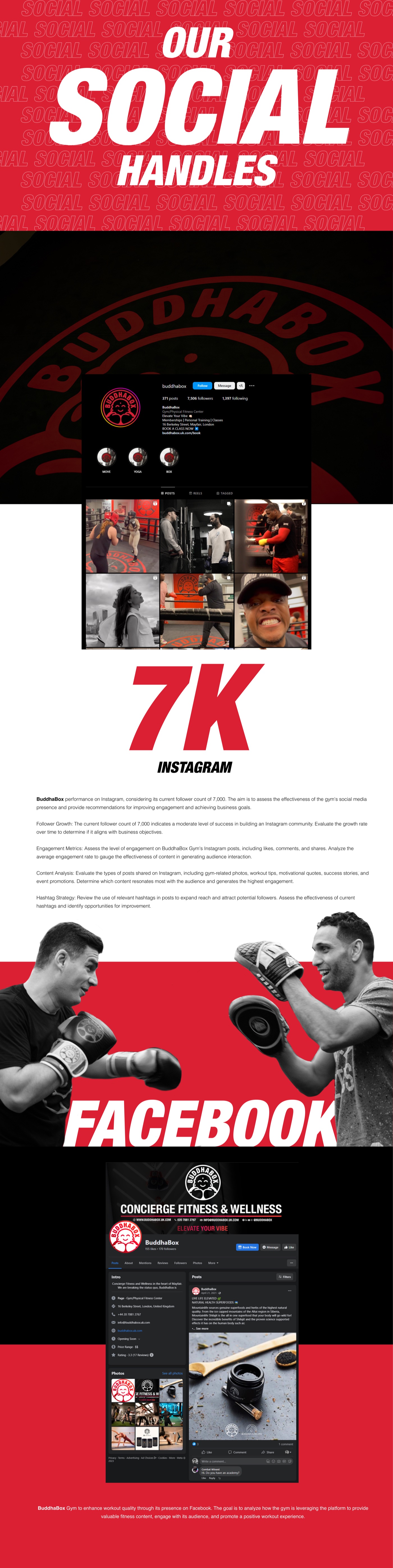 BuddhaBox 7K Instagram, active Facebook