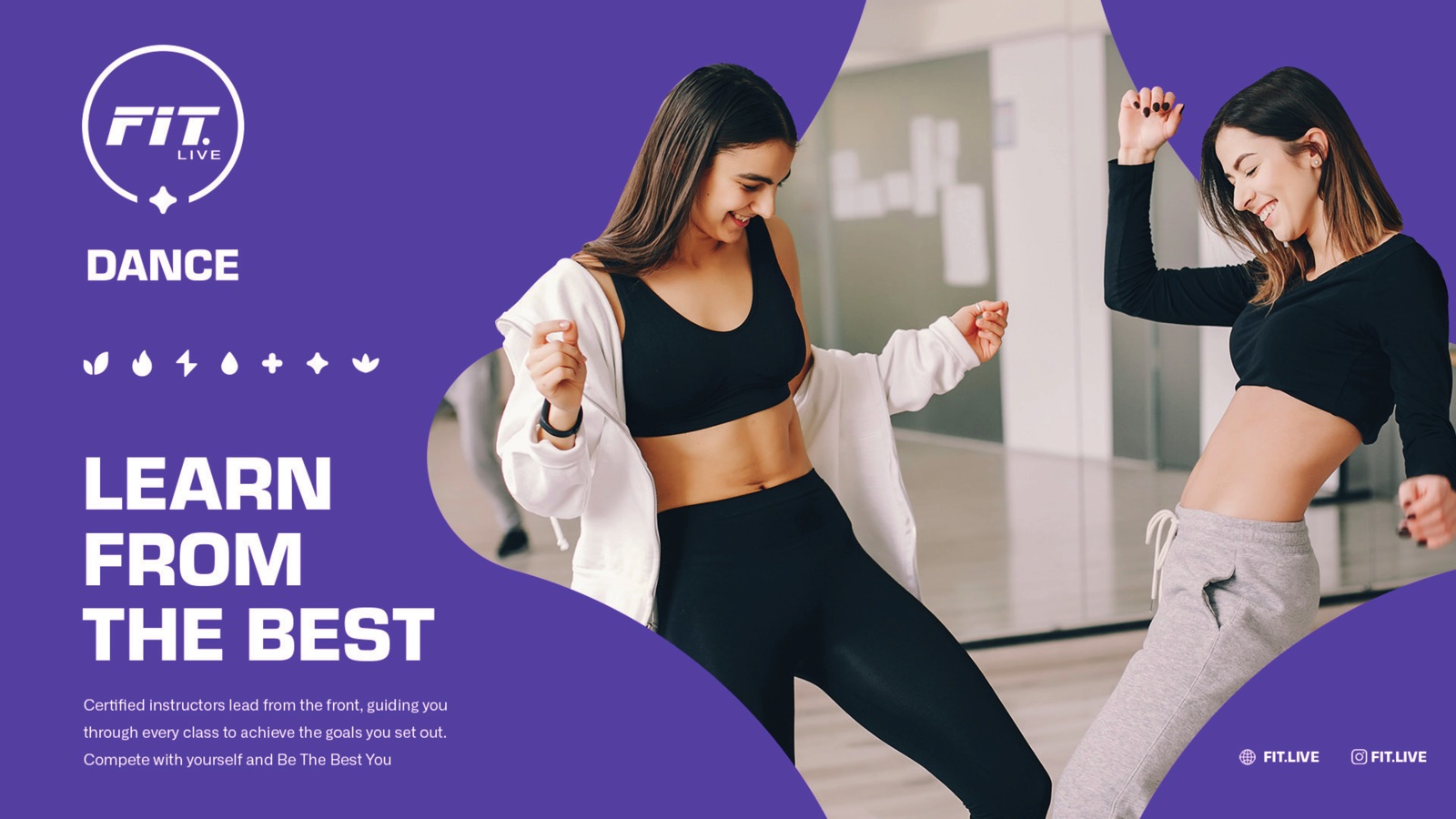 FIT.LIVE: Social template, Dance