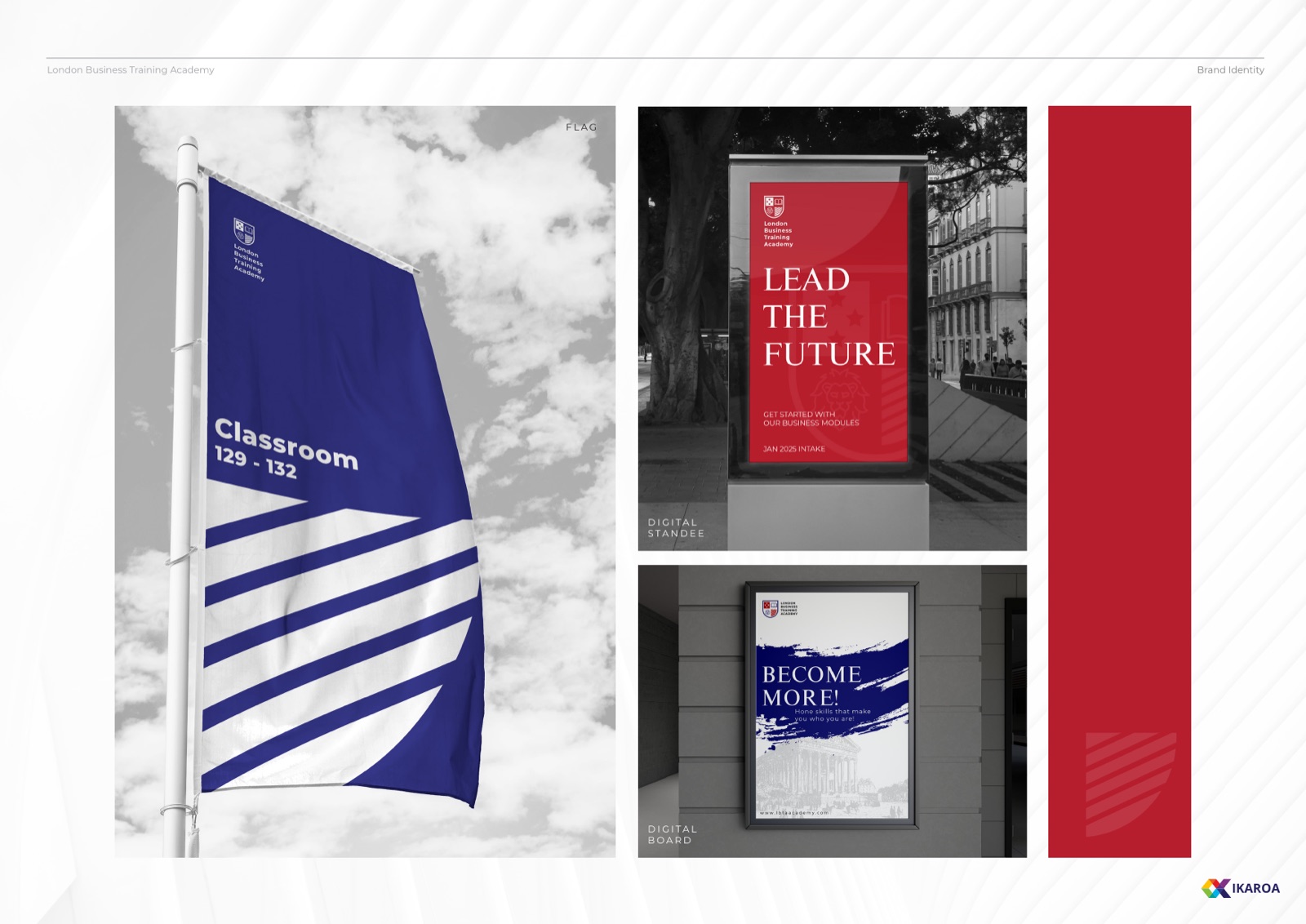London Business Training Academy Pull-up banners and posters