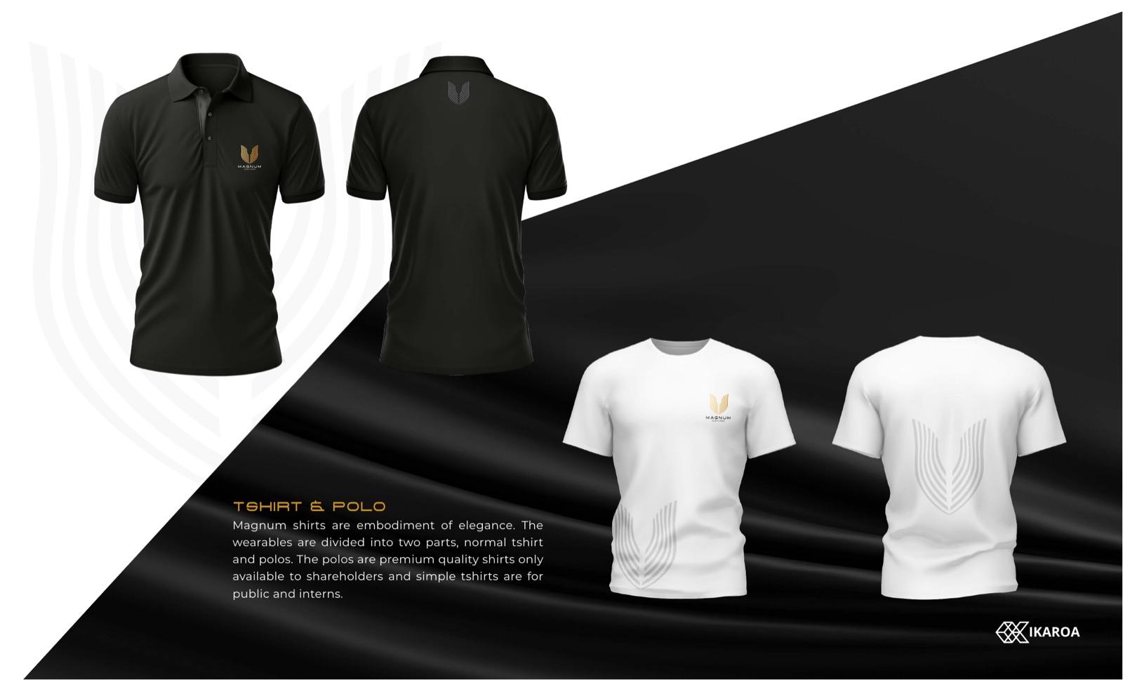 Magnum Ventures Apparel and polos