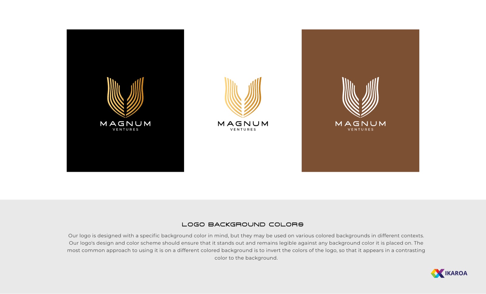 Magnum Ventures logo across backgrounds
