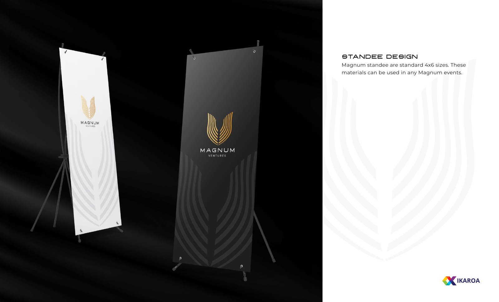 Magnum Ventures Event standees