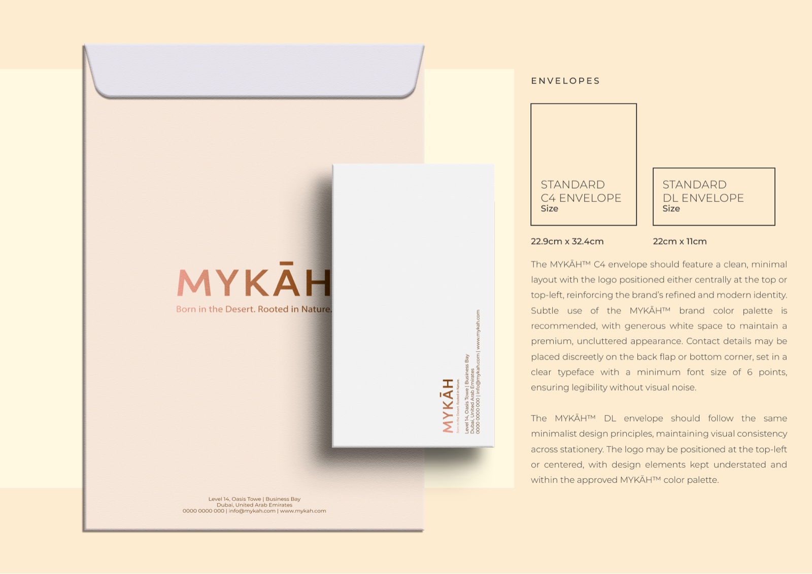 MYKAH stationery