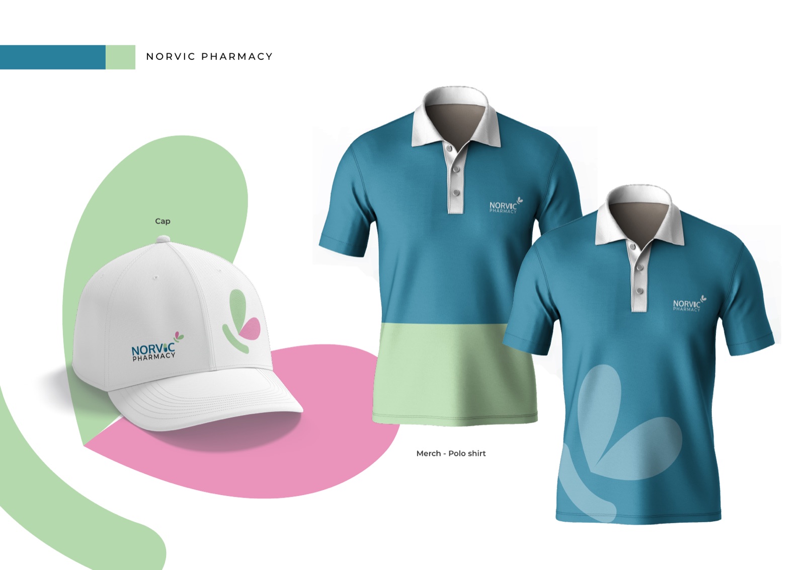 Norvic Pharmacy uniforms design